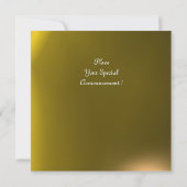 MAGIC RINGS, MONOGRAMM-Edelsteineis Einladung (Rückseite)