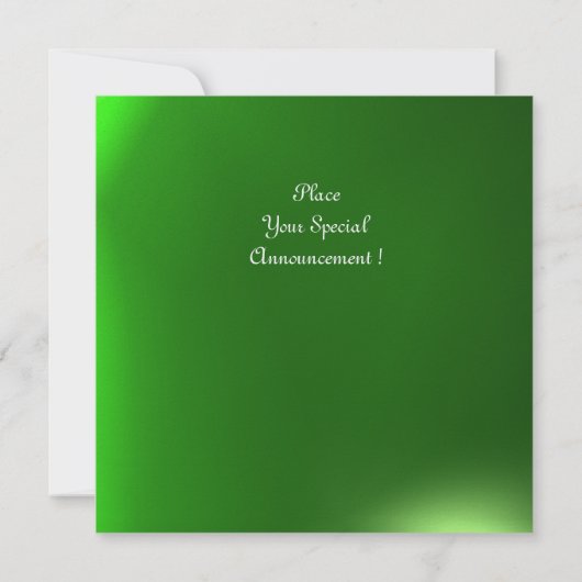 MAGIC RINGS,MONOGRAMM-Edelsteineis Einladung (Rückseite)