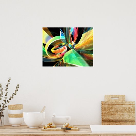 Magic Rings Poster (Küche)