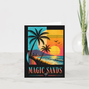 Magic Sands Beach Sonnenuntergang 2026 Sommerferie Karte