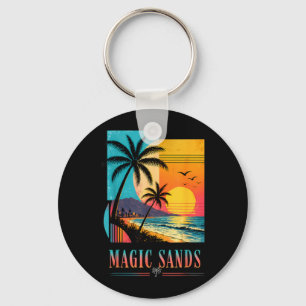 Magic Sands Beach Sonnenuntergang 2026 Sommerferie Schlüsselanhänger