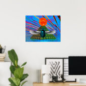 Magic Scarab Poster (Heimbüro)