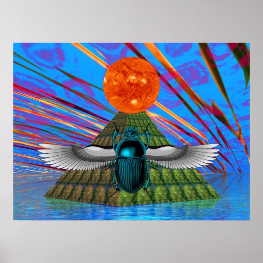 Magic Scarab Poster (Vorne)