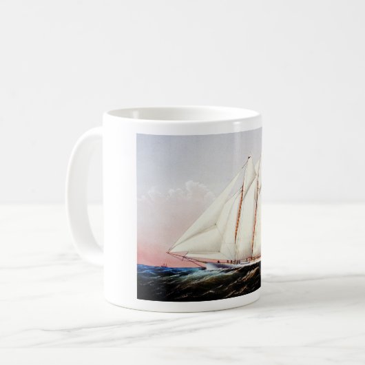 Magic, Schoner Yacht Kaffeetasse (Vorderseite Links)