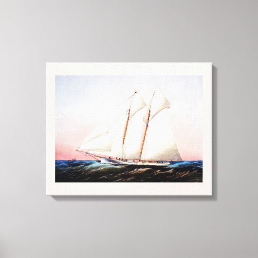 Magic, Schoner Yacht Leinwanddruck (Vorderseite)