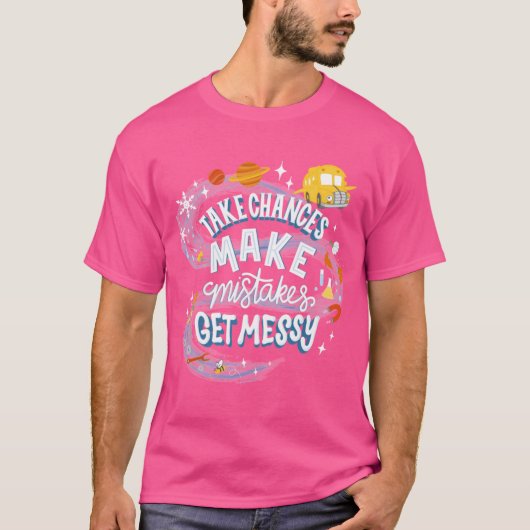 Magic Schoolbus Frizzle Quote vintage T-Shirt (Vorderseite)