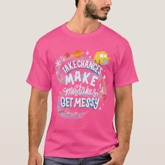 Magic Schoolbus Frizzle Zitat vintage T-Shirt
