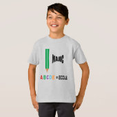 Magic-Schule-T-Shirt Jersey grau T-Shirt (Vorne ganz)