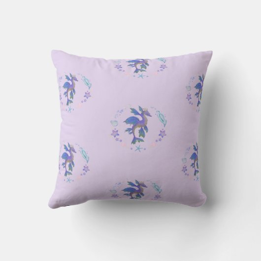 Magic Seepferd Pillow Kissen (Rückseite)