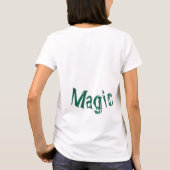 Magic Shaman Face Magier Verzauberer Art T - Shirt (Rückseite)