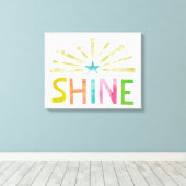 Magic Shine Leinwanddruck (Insitu (Holzboden))