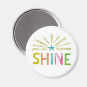 Magic Shine Magnet (Vorderseite/Rückseite)