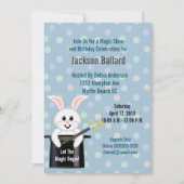 Magic Show Birthday Party Einladungen (Vorderseite)