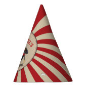 Magic Show Circus Geburtstagsparty Partyhütchen (Rechts)