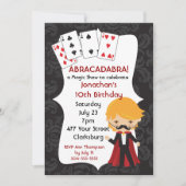 Magic Show Einladung (Vorderseite)