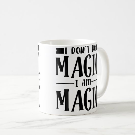 Magic Show Magician Kaffeetasse (VorderseiteRechts)