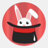 Magic Show Runder Aufkleber (Vorderseite)