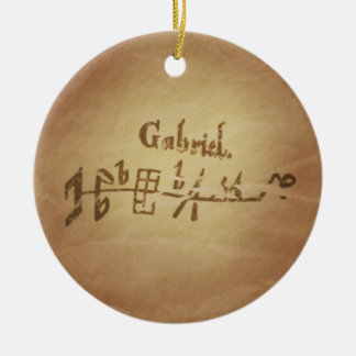 Magic Siegel Angel Gabriel Magic Charms Keramik Ornament