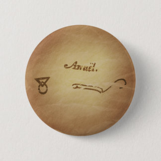 Magic Siegel Angel Schutz Magie Charme Button