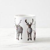 Magic Silhouette Reindeer Verwandlungstasse (Mittel)