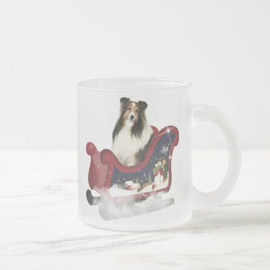 Magic Sleigh Sheltie Mattglastasse (Rechts)