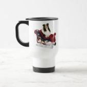 Magic Sleigh Sheltie Reisebecher (Links)