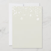 Magic Small Fairy Silhouette Kindergeburtstag Einladung (Rückseite)