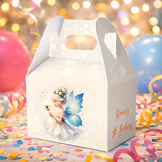Magic Small Fairy Silhouette Kindergeburtstag Geschenkschachtel