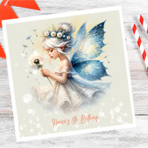 Magic Small Fairy Silhouette Kindergeburtstag