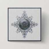 Magic Snowflake Button (Vorderseite)