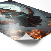 Magic Sorcery Halloween Familie Fotodruck (Ecke)