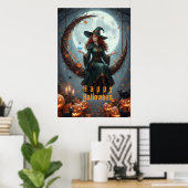 Magic Sorcery Halloween Familie Poster (Heimbüro)