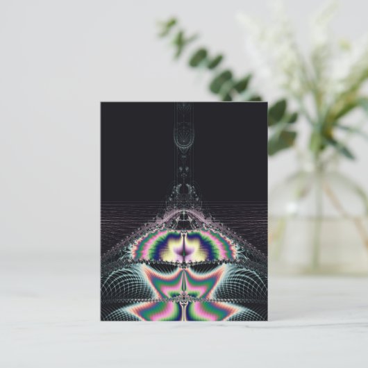 Magic Space Postkarte (Stehend Vorderseite)