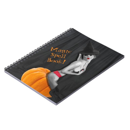 Magic Spell Book Notebook Journal Witchcraft Pagan Notizblock (Linke Seite)