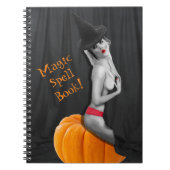 Magic Spell Book Notebook Journal Witchcraft Pagan Notizblock (Vorderseite)