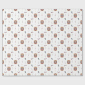 Magic Spell Books Witchcraft Kids Birthday Geschenkpapier (Flach)