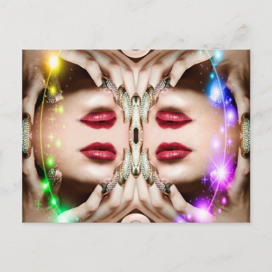 Magic Spell Postkarte (Vorderseite)