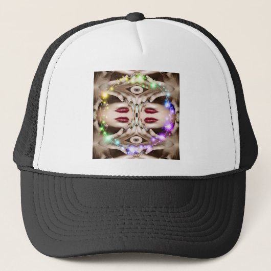 Magic Spell Trucker Hat Truckerkappe (Vorderseite)