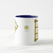 MAGIC SQUARE 33 / BLAUE TALISMAN TASSE (Zentrum)