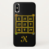 MAGIC SQUARE 33 MONOGRAMM Black Case-Mate iPhone Hülle (Rückseite)