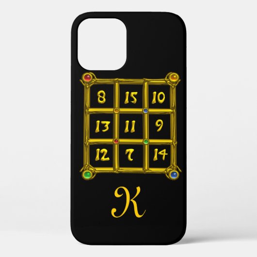 MAGIC SQUARE 33 MONOGRAMM Black Case-Mate iPhone Hülle (Rückseite)