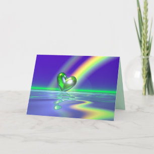 Magic St. Patrick's Day Heart Karte