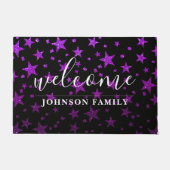 Magic Star Galaxy Glitzer Lehrerin Klassenzimmer S Fußmatte (Vorderseite)