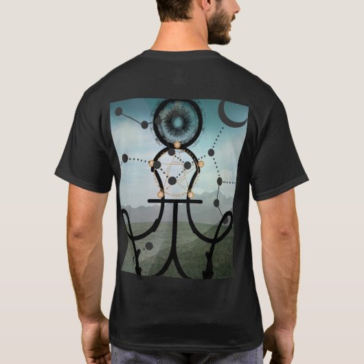 MAGIC STAR PENTAGRAM T-Shirt (Rückseite)