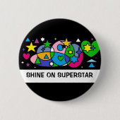 MAGIC STARS AND MOONS BUTTON (Vorderseite)