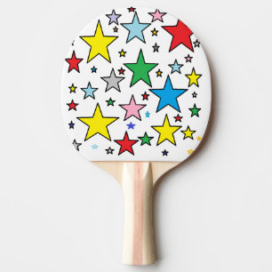 Magic Stars Lucky Ping Pong Paddle Tischtennis Schläger