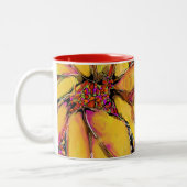 "Magic Sunflower" 11oz Zweifarbige Tasse (Links)