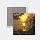 Magic Sunshine Magnet (Vorderseite/Rückseite)