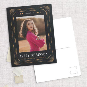 Magic Tarot Abschluss Foto Ankündigung Postkarte