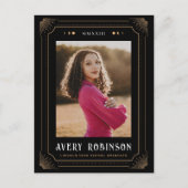 Magic Tarot Abschluss Foto Ankündigung Postkarte (Vorderseite)